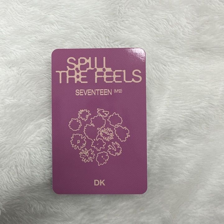 Seventeen ドギョム セブチ トレカ SPILL THE FEELS 公開放送