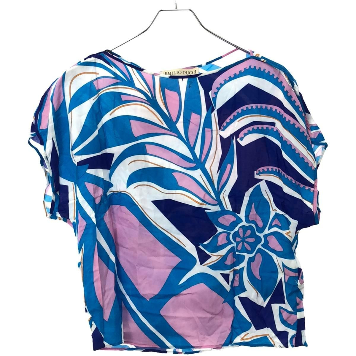 EMILIO PUCCI エミリオプッチ マルチプリントショートスリーブトップス