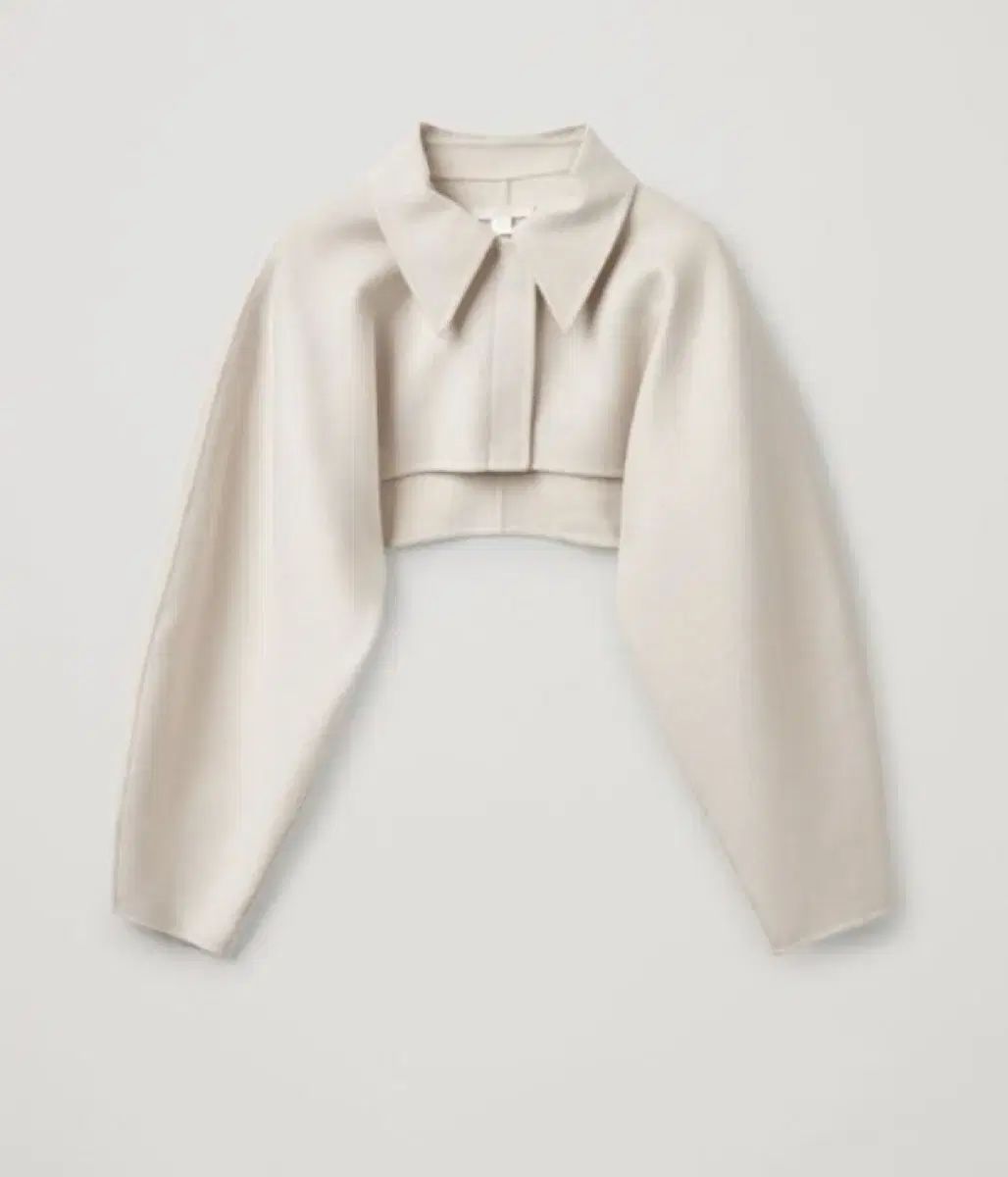 コス COS クロップド ボレロ ジャケット オフホワイト M|L