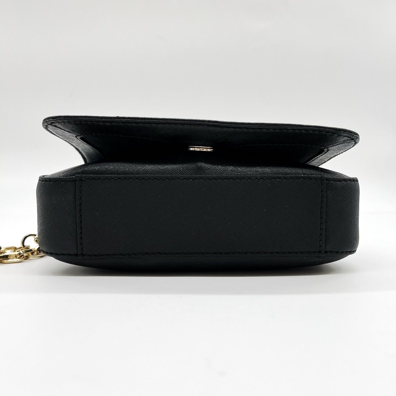 Tory Burchショルダーバッグ 黒 ゴールドロゴ TORY 黒 Tory Burch 