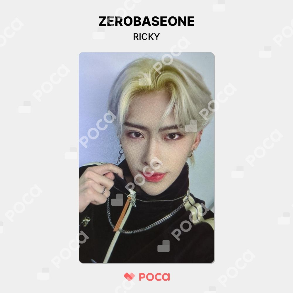ZEROBASEONE リッキー トレカ MELTING POINT PHOTOBOOK ver.+