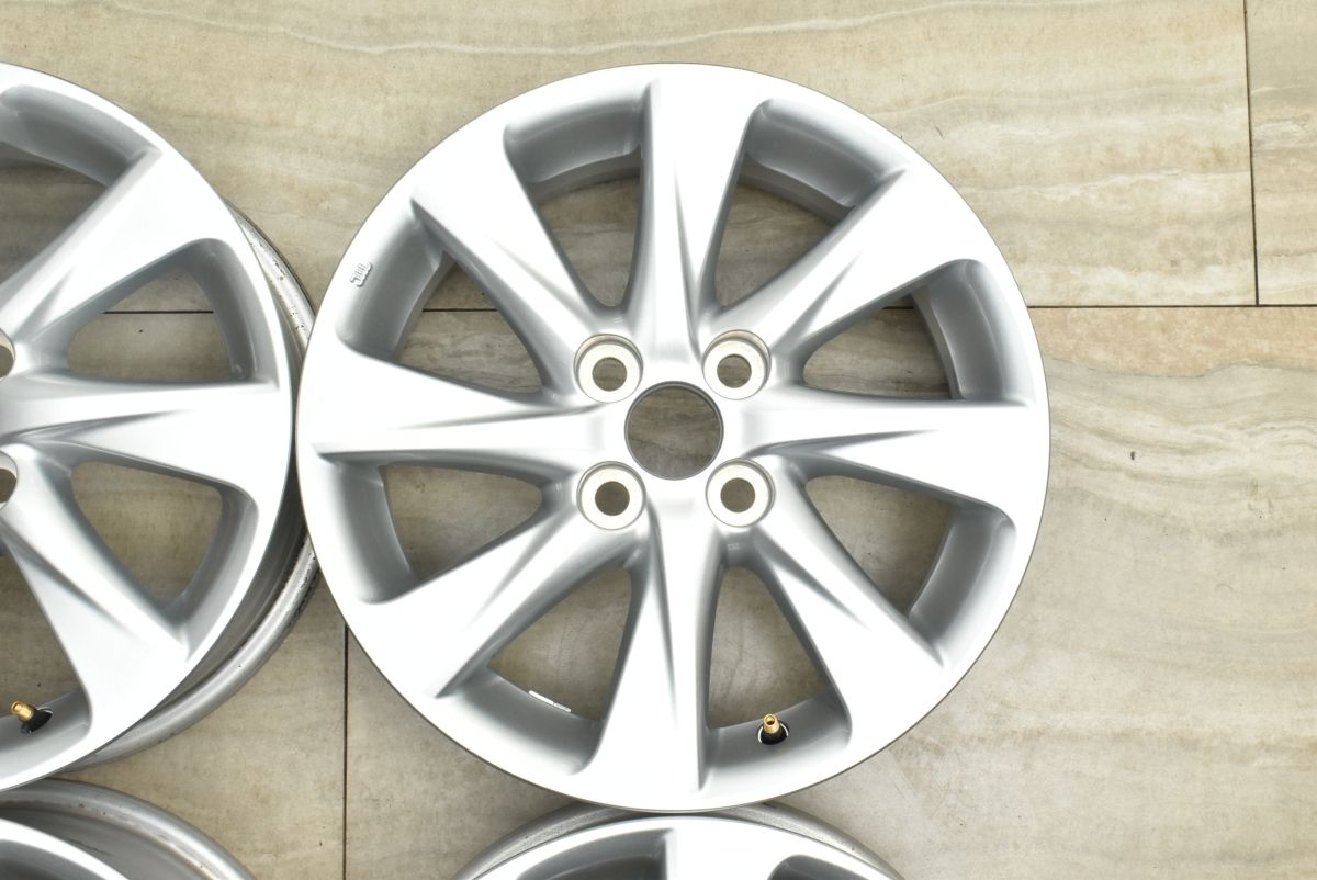 新車外し品】トヨタ アクア Z 純正 15in 6J +45 PCD100 4本セット