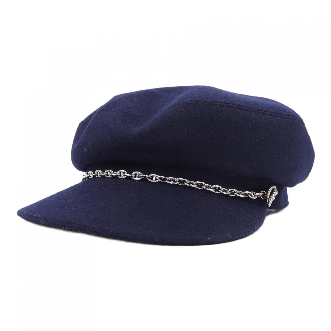 エルメス HERMES ベルイル BELLE-ILE シェーヌダンクル H202012N キャップ