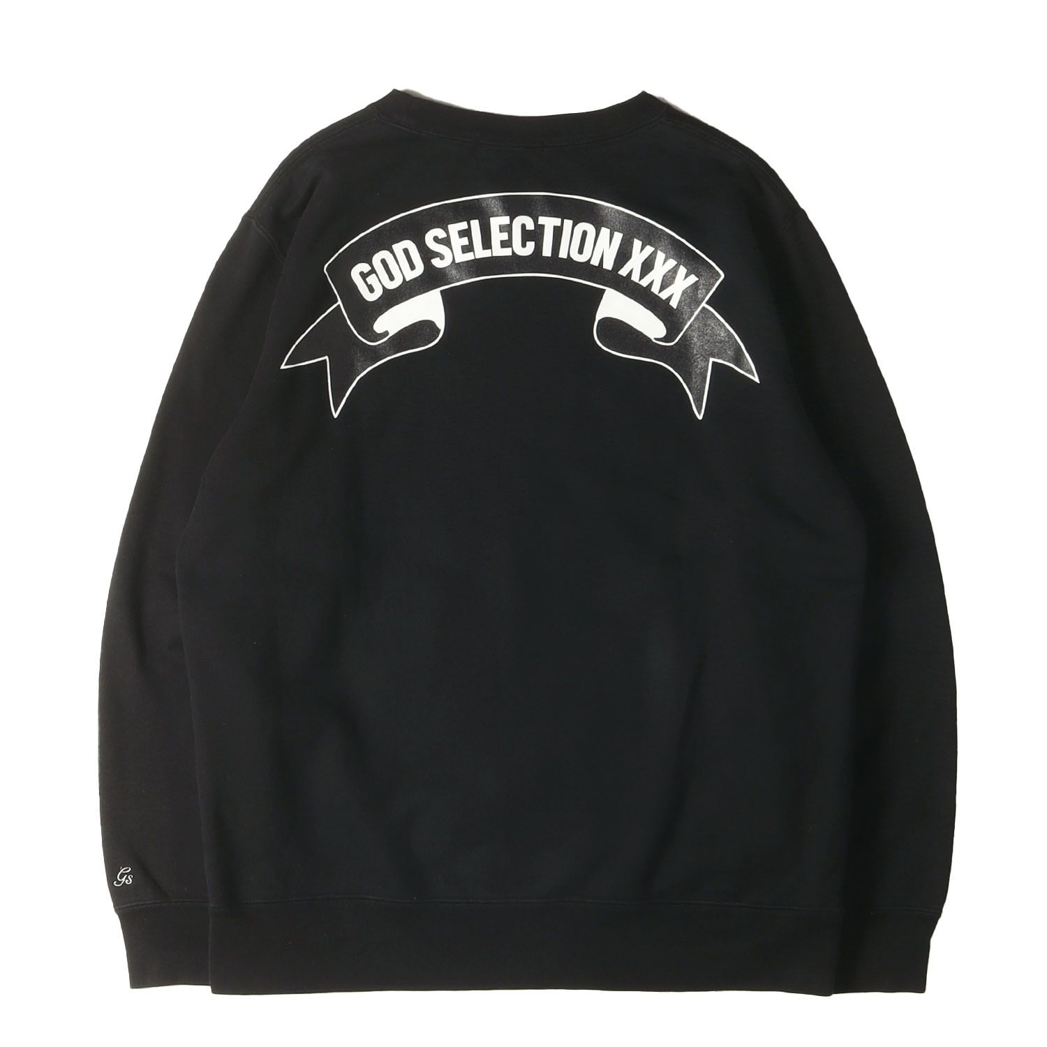 GOD SELECTION XXXトレーナー Lサイズ 黒