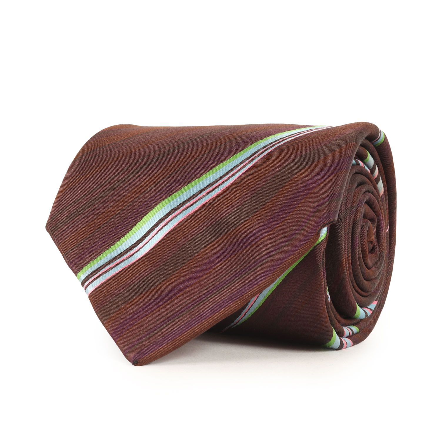 Paul Smith ポールスミス レジメンタルストライプ シルク