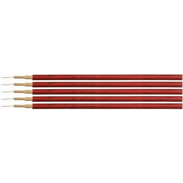 大塚刷毛製造 正文堂 蒔絵筆 小 5個セット