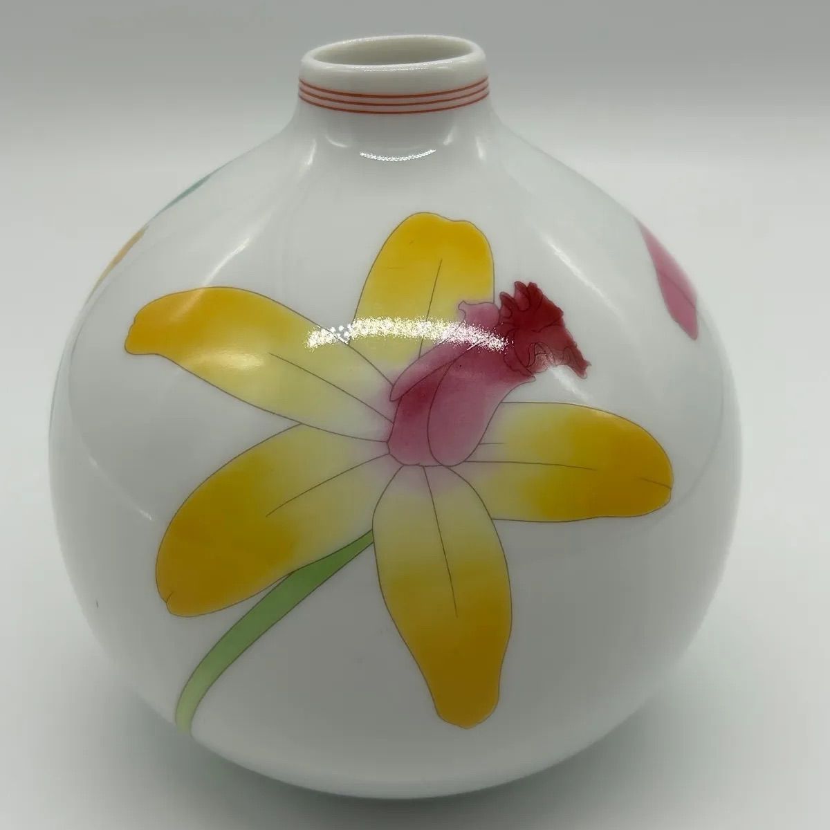 香蘭社 花瓶 カトレア フラワーベース 【公式通販】