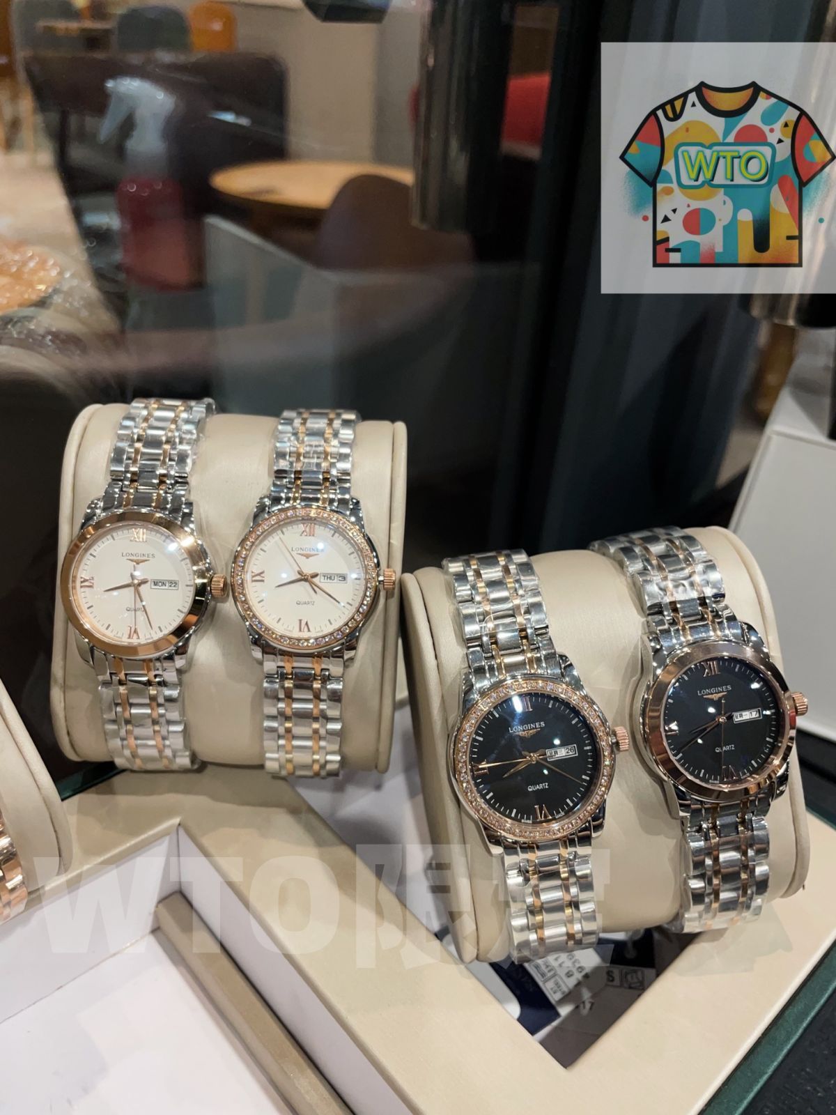 ロンジンペアウォッチ 今日WTO】LONGINES ロンジン ソワジア ペアウォッチ 調和-WTO