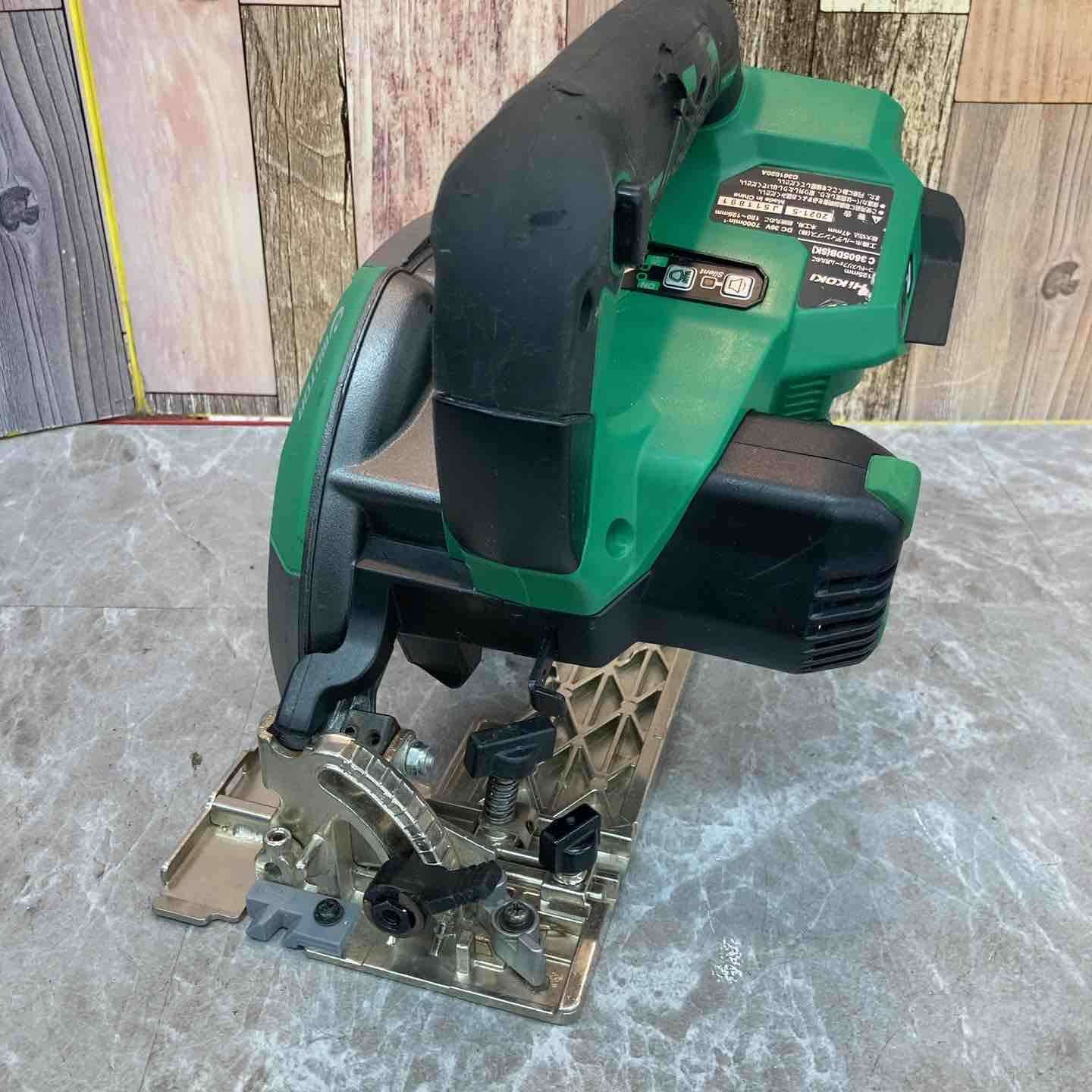 ハイコーキ HIKOKI 旧 日立工機 コードレス丸のこ C3605DB SK NN 八潮店 HRDEVELOPMENT_JP