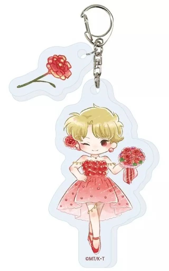 中古】キーホルダー 高宮里奈 「怪盗セイント・テール パーツ付き