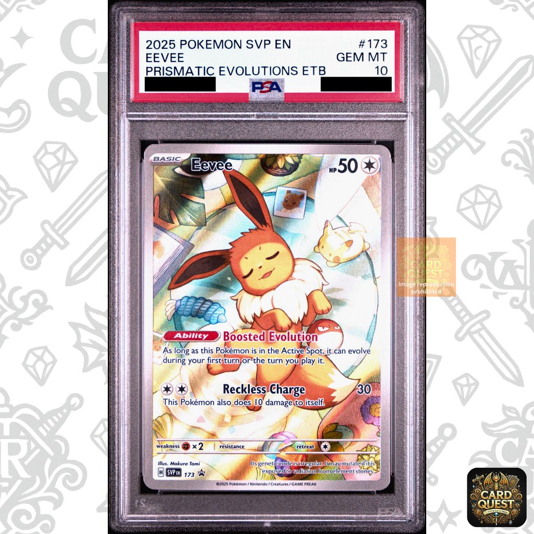 PSA10】イーブイ プロモカード 英語版 PRISMATIC EVOLUTIONS ETB
