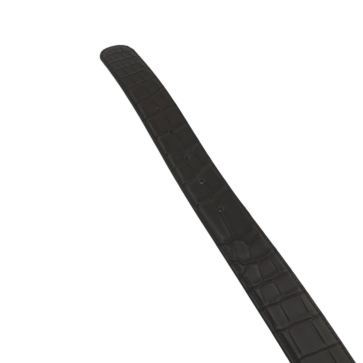 クロコダイル 0005 ベルト ニコチン CROCODILE 35mm マットクロコ