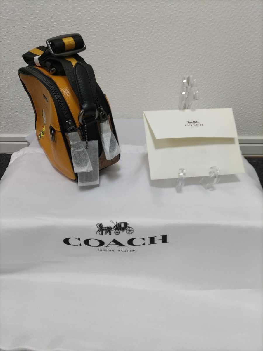 COACH コーチ ショルダーバッグ チャーリーブラウン スヌーピーコラボ