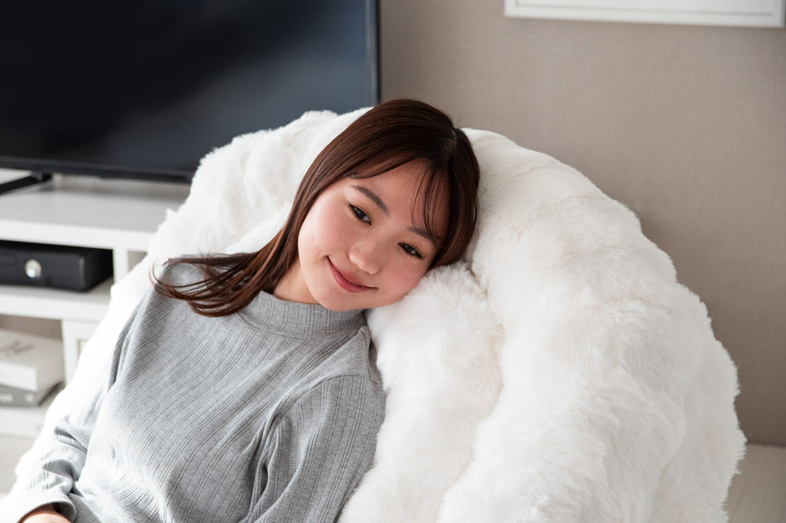 ソファベッド ホワイト