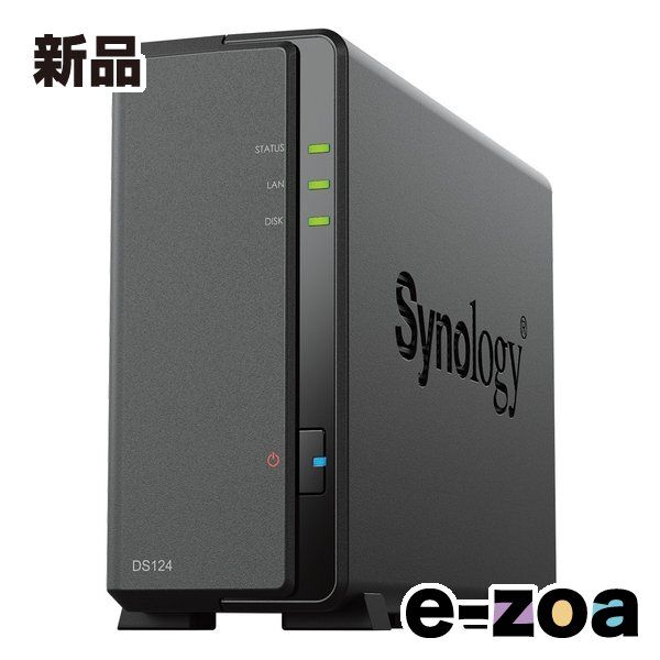 Synology シノロジー DS124 NAS ネットワークハードディスク DS124 2588647