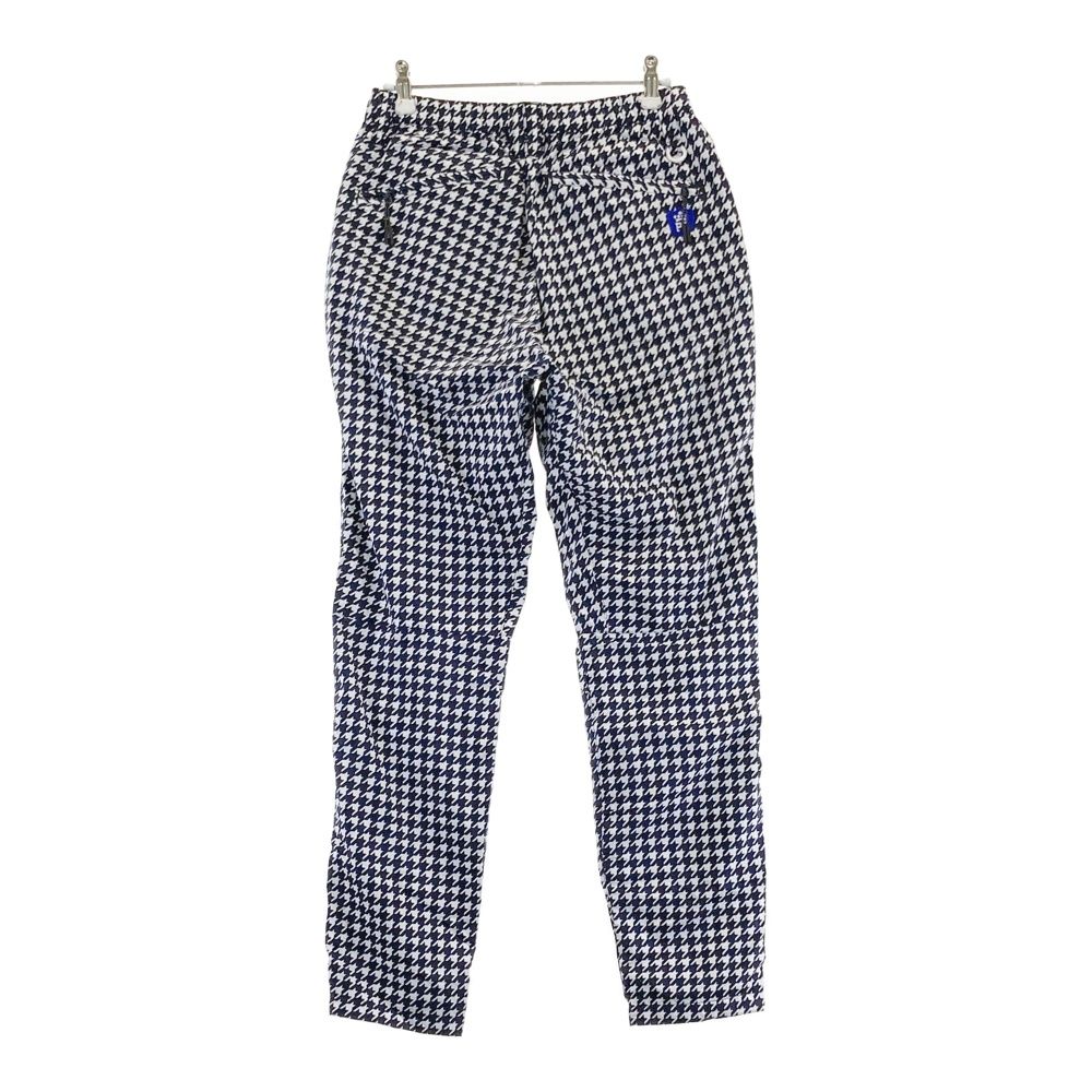 サイズ 1 PEARLY GATES パーリーゲイツ 蓄熱パンツ 千鳥柄 ネイビー系 240101392179 ゴルフウェア レディース ストスト