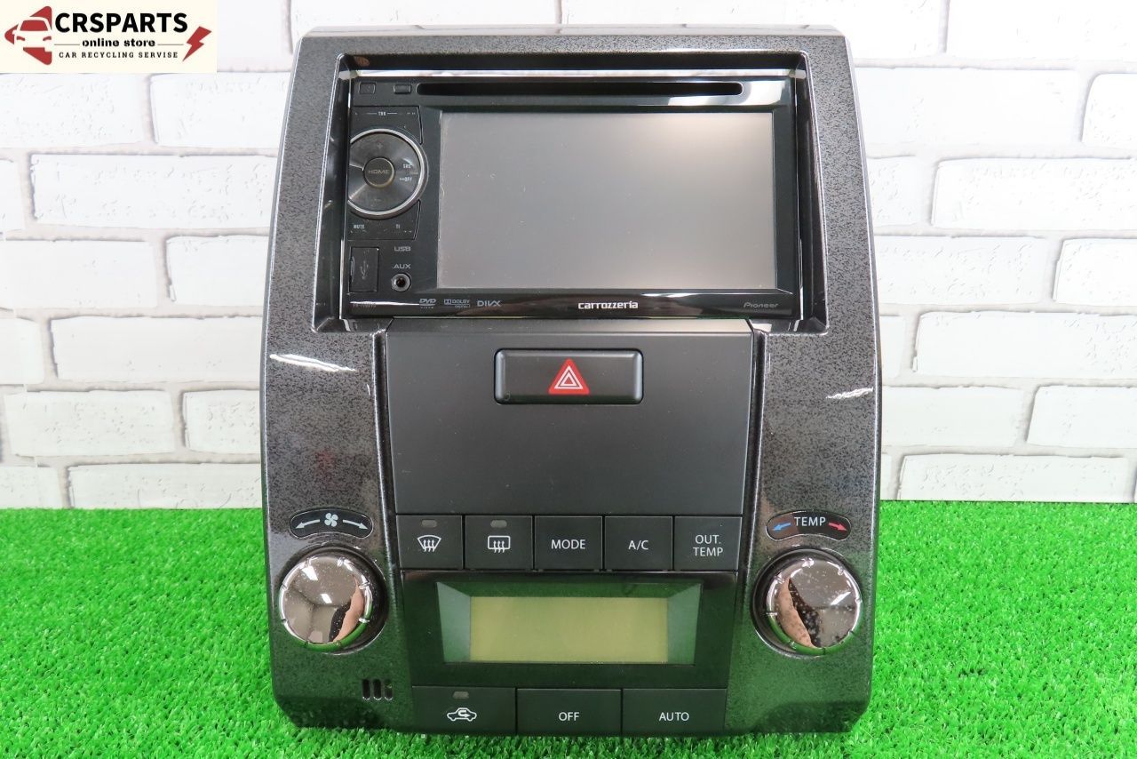 ワゴンR MH22S 純正 オーディオ AC パネル × DVD プレーヤー デッキ pioneer FH-770DVD No 13534