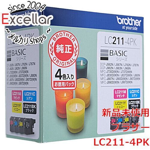 bn:7] brother インクカートリッジ LC211-4PK (4色パック) - 家電・PC ...