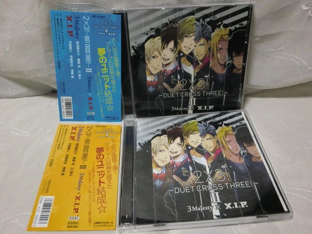 M)2×3!~DUET CROSS THREE!~III 2枚セット 帯付CD face japan shops メルカリ