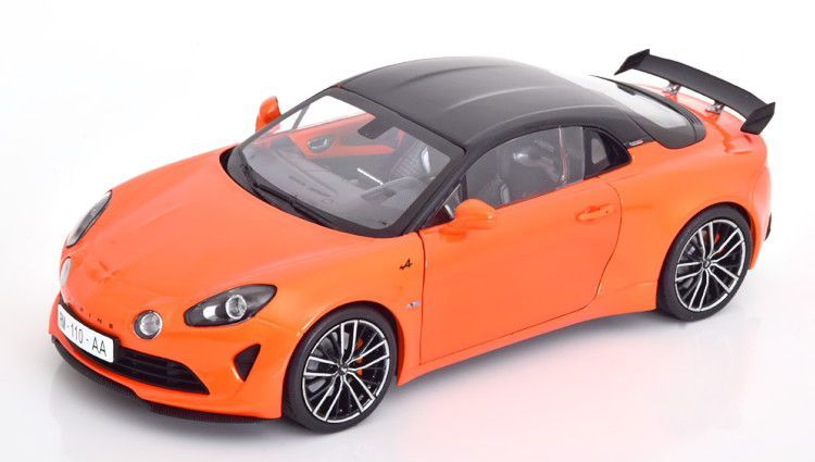 ソリド　SOLIDO 1/18 アルピーヌ　ルノーカスタム完成品ミニカー ソリド 1/18 ルノー アルピーヌ A110S 2022 オレンジメタリック
