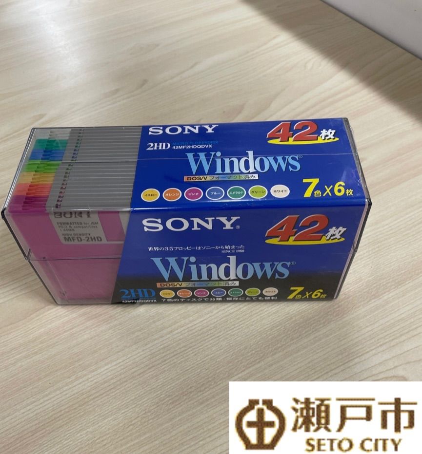 SALE豊富な SONY 2HD フロッピーディスク DOS/V用 Windowsフォーマット