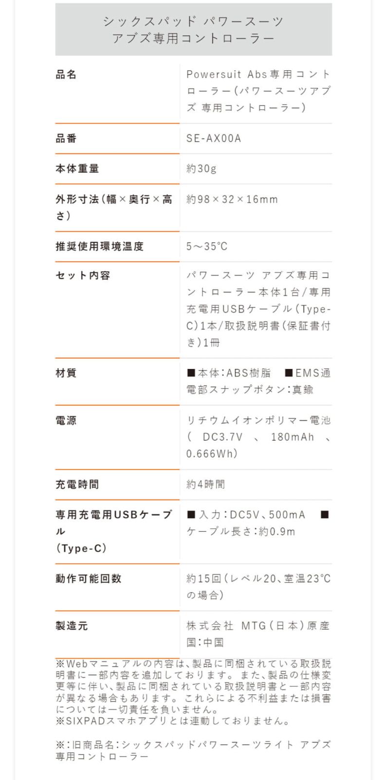 アイテム勢ぞろい シックスパッド パワースーツ アブズ