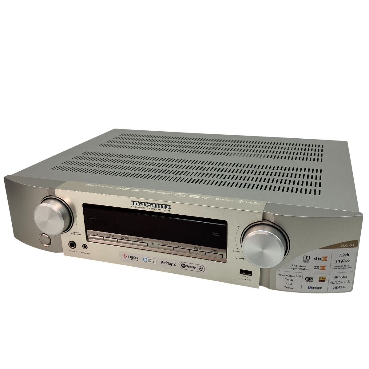 marantz NR1711 サラウンドレシーバー AVアンプ 2025年製 音響機器 オーディオ マランツ C10467189