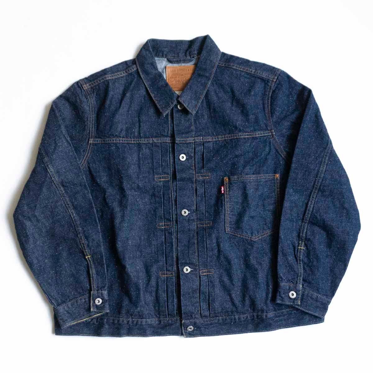 【美品濃紺/ビッグサイズ/Tバック】 LEVI'S PREMIUM【 TYPE I トラッカー デニム ジャケット 】XXL 1st ファースト リーバイス 25010389