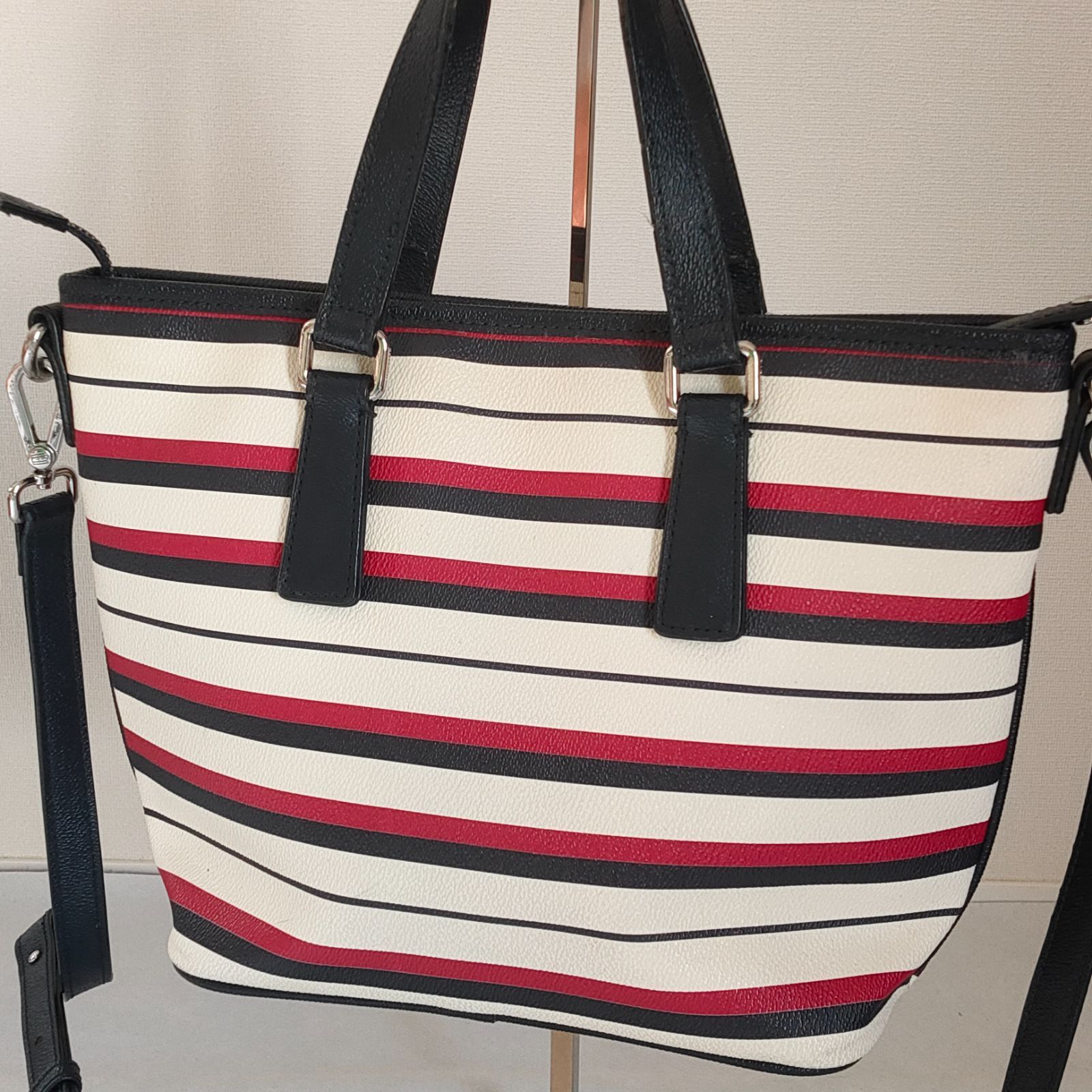 TOMMY HILFIGER トミーヒルフィガー 2WAY トートバッグ TOMMY HILFIGER トミーヒルフィガー 2WAY トートバッグ
