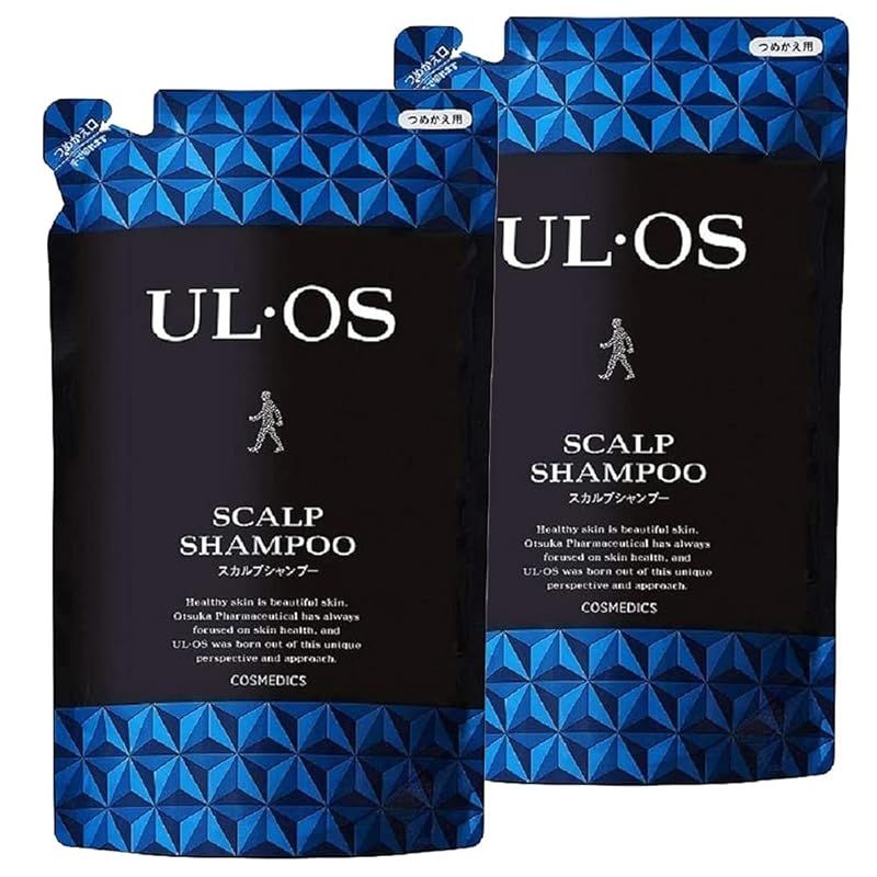 【大塚製薬】UL・OS(ウル・オス)薬用スカルプシャンプー つめかえ用 420ml 　×2個セット 1