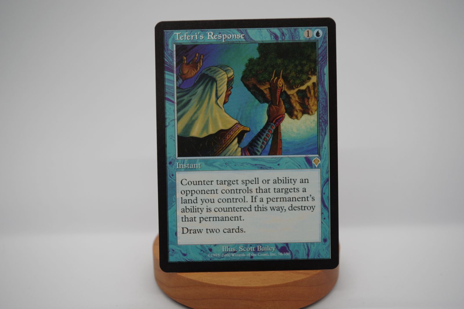 テフェリーの反応　英語　FOIL Teferi's Response MTG INV Teferi's Response テフェリーの反応 英語版 - メルカリ