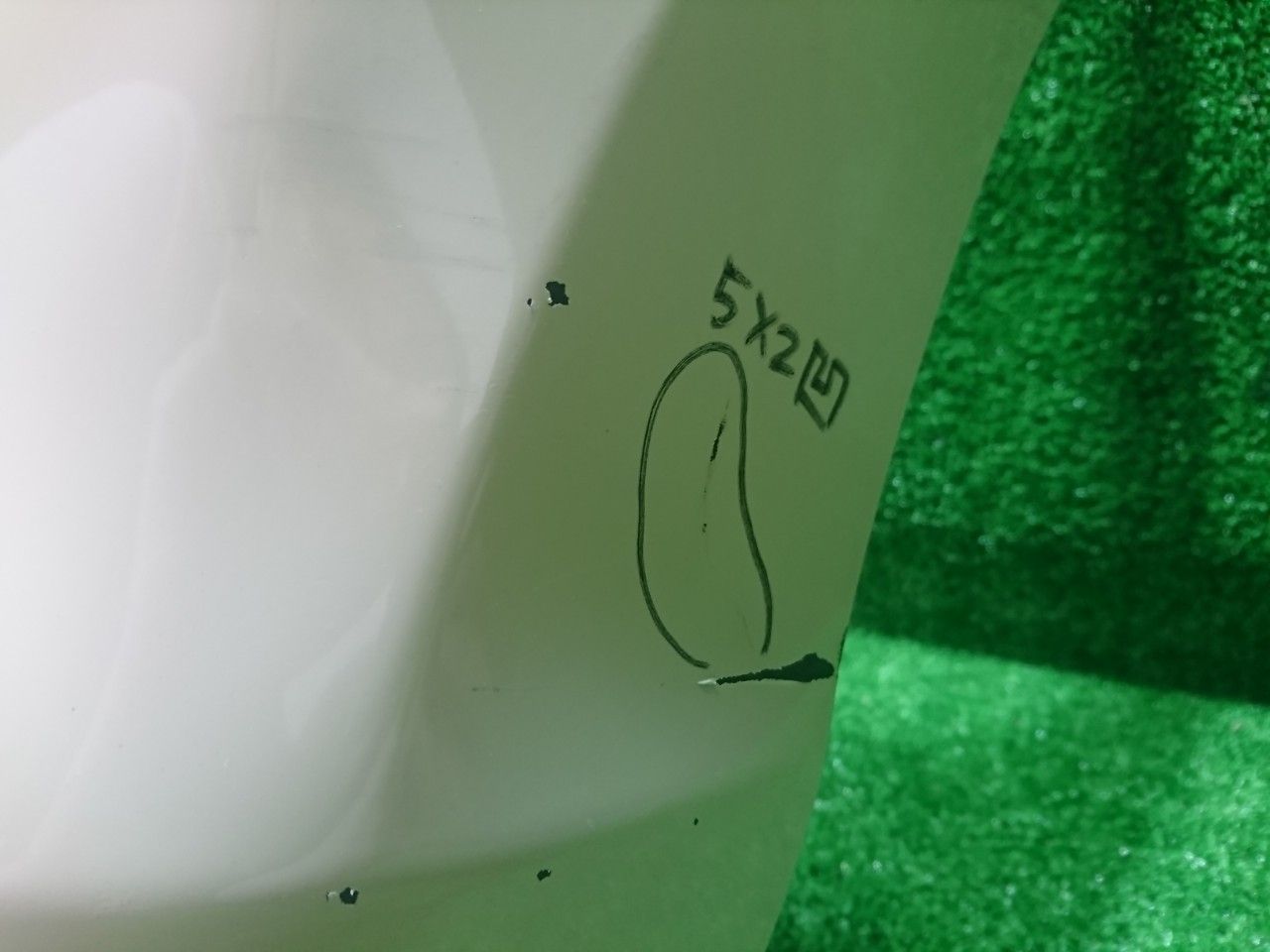 JC1 ライフ フロントバンパー ベージュ 47993