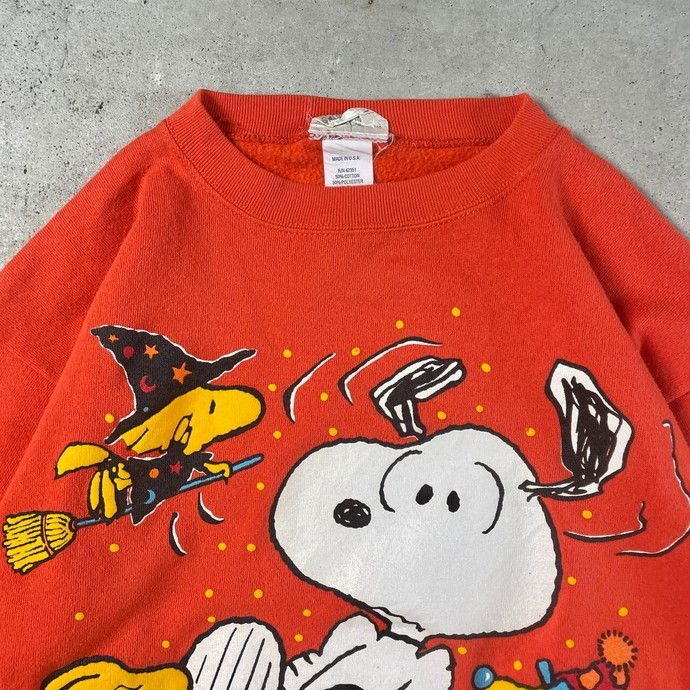 90年代 USA製 PEANUTS ピーナッツ スヌーピー プリント