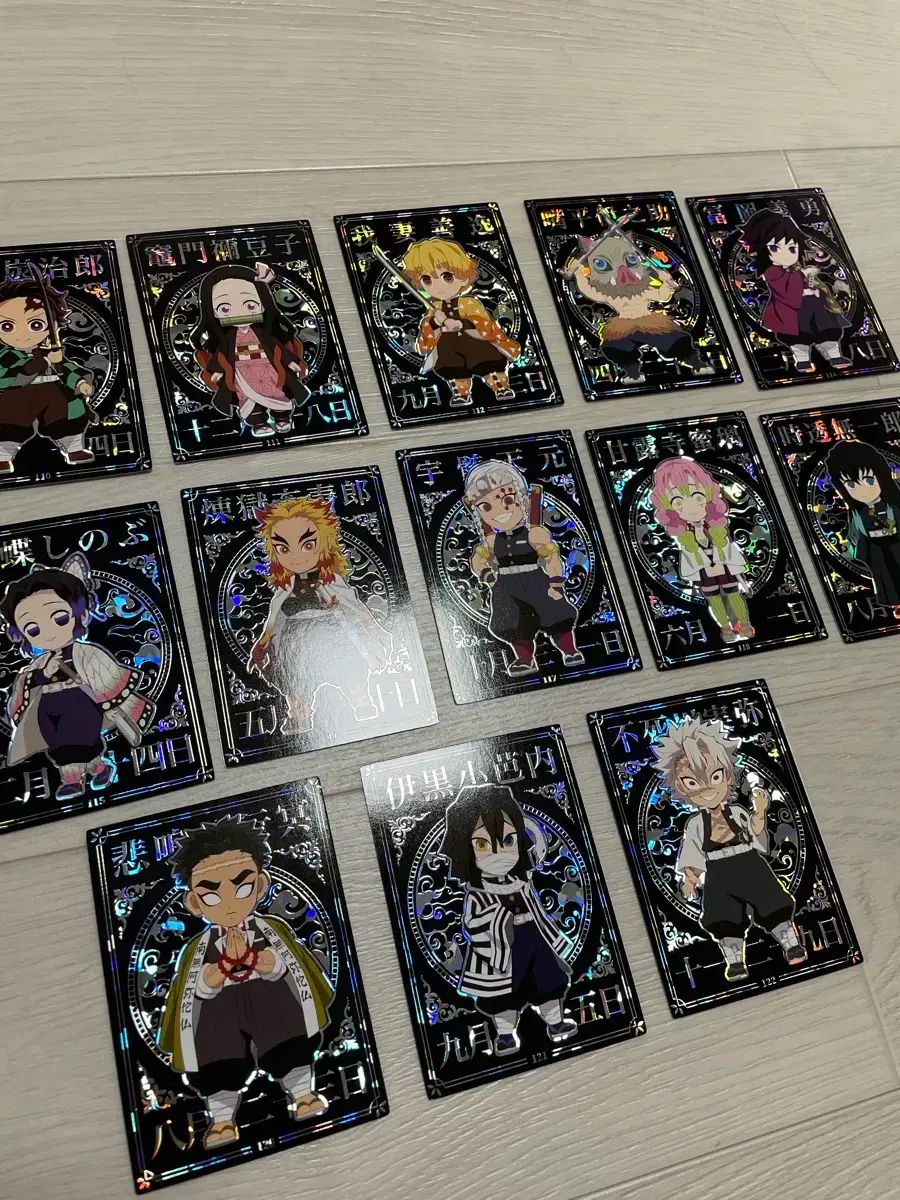 鬼滅の刃 コレクティングカード キャラクター シャイン 全種 13 ベル