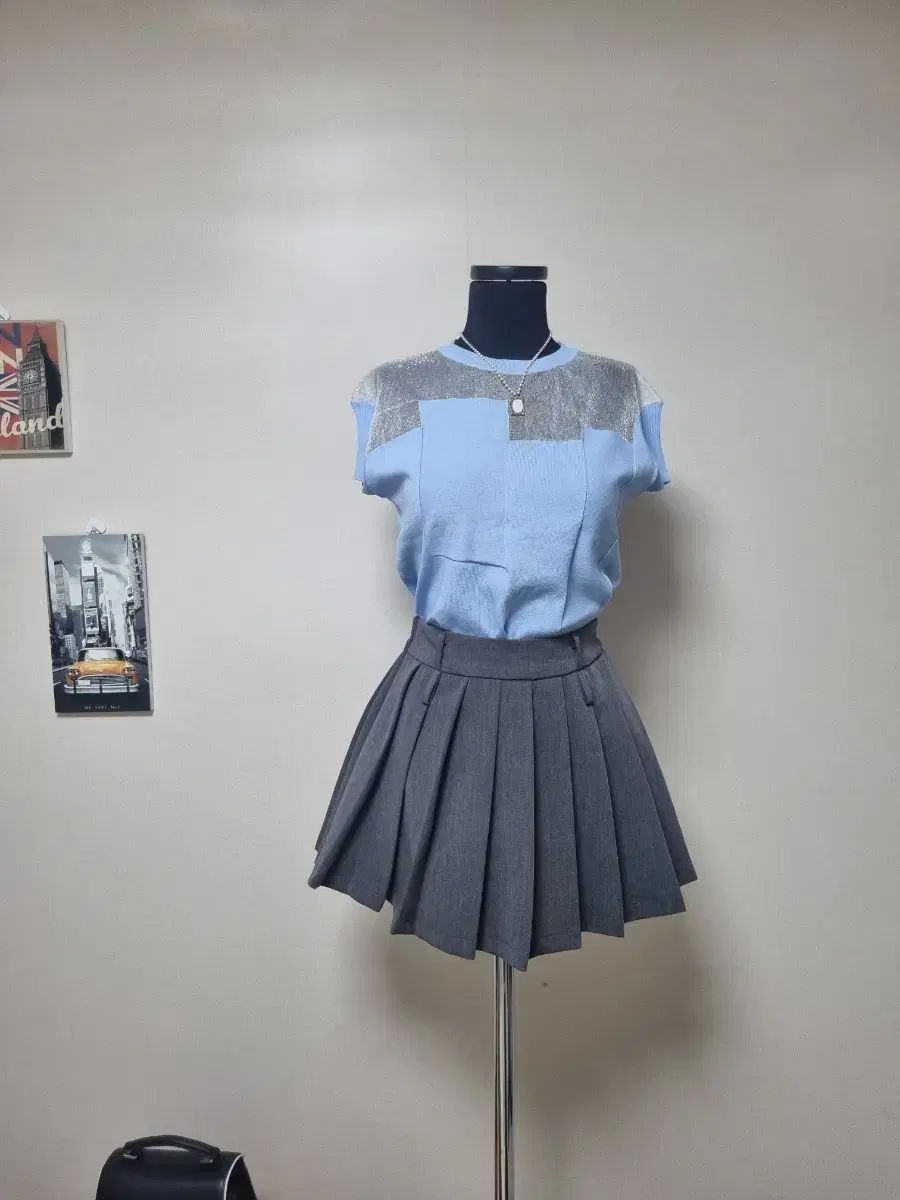 今季モデル❤️PING ❤️新品未使用❤️半袖ニット　Lサイズ キラキラシルバー キラキラ シルバーパール メッシュ 半袖ニット - メルカリ