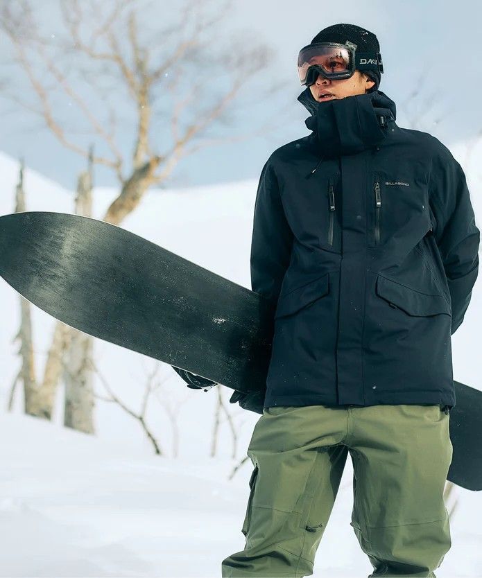2025 2026 ビラボン 3 L POWSURF スノージャケット BLK メンズ