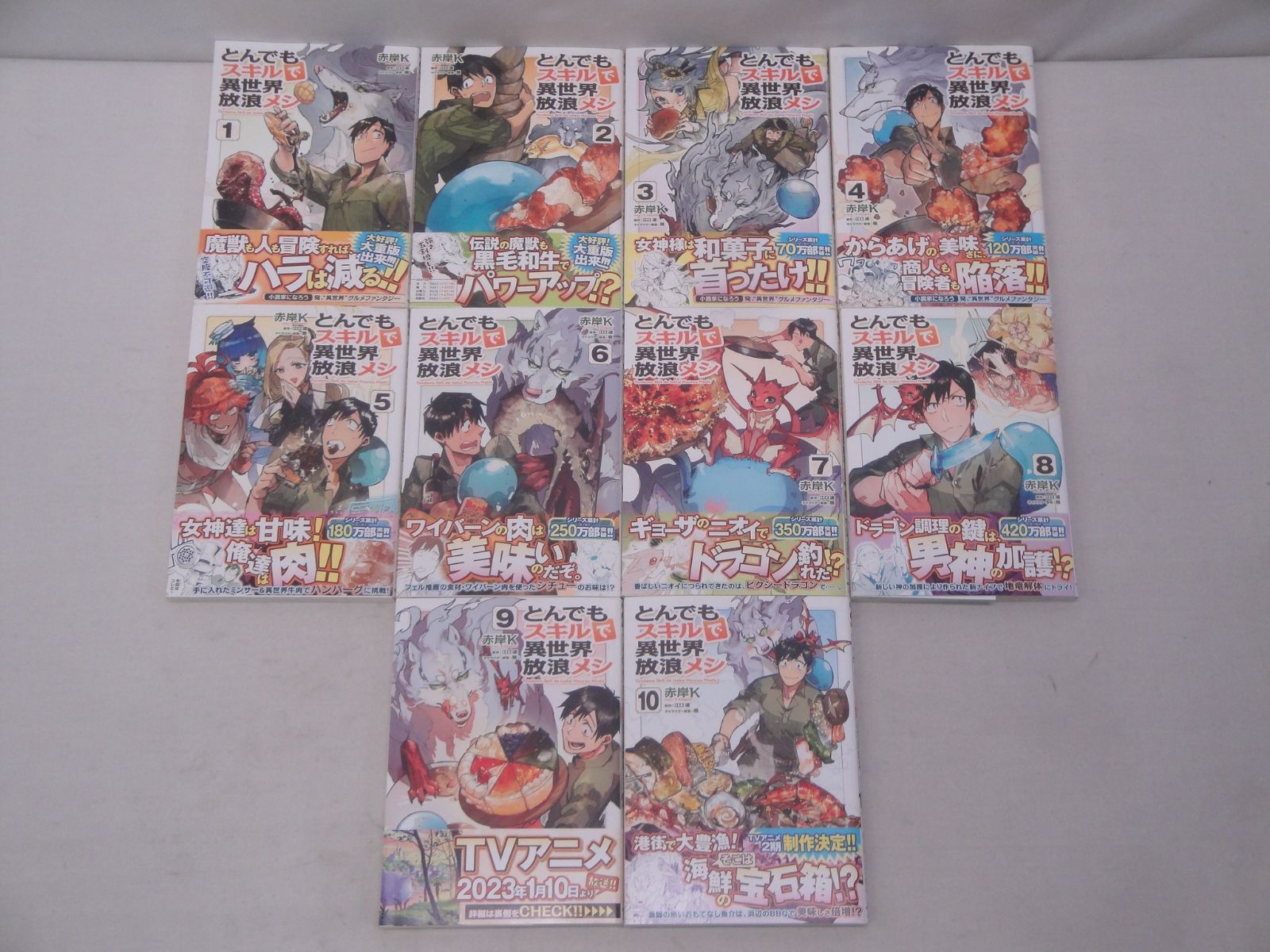 とんでもスキルで異世界放浪メシ　小説　1-17巻　全巻セット　送料込み とんでもスキルで異世界放浪メシ 小説 1-17巻 全巻セット 送料