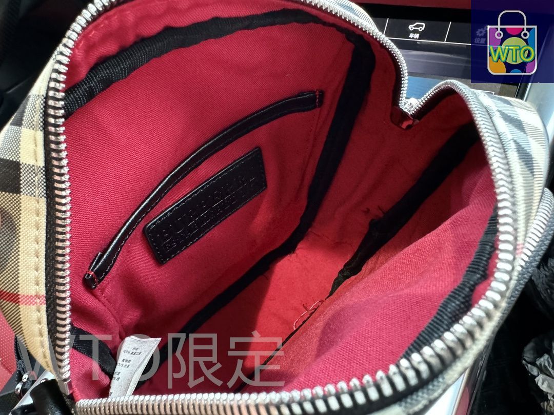 今日特価】Burberry 送料無料！ヴィンテージ レザーショルダー