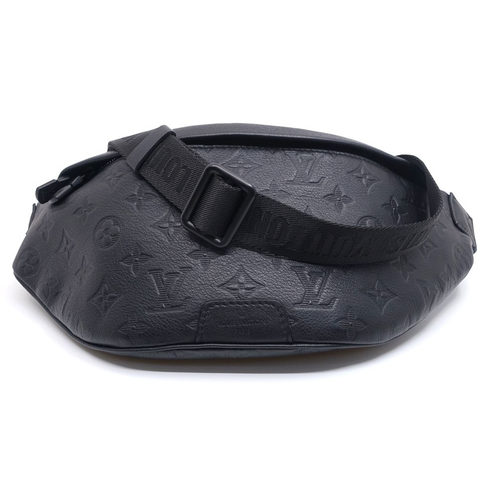 栄 ルイヴィトン ディスカバリー バムバッグ ボディバッグ M44388 モノグラム シャドウ ブラック金具