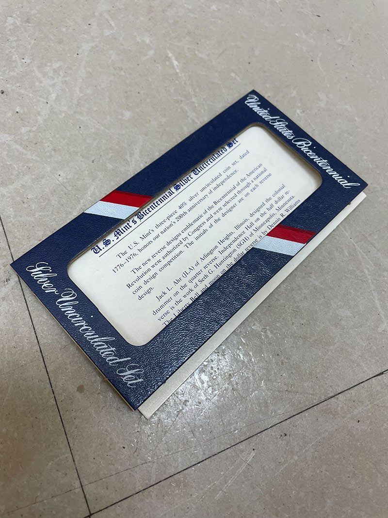 アメリカ独立200周年記念銀貨セット 1976年 - メルカリ