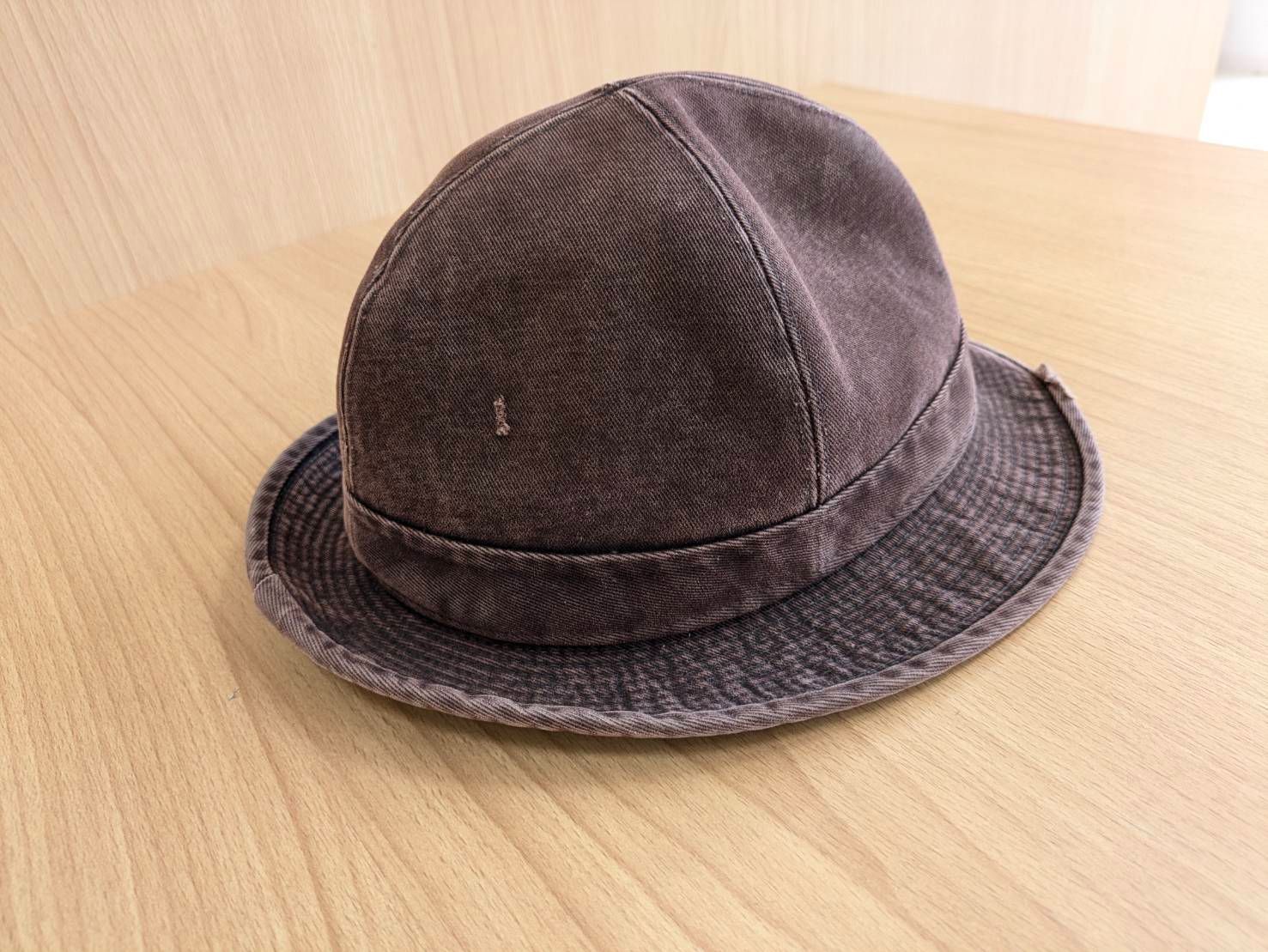 EL6 コムデギャルソンシャツ ハット 帽子 ダメージ加工 表記サイズ L FJ10997