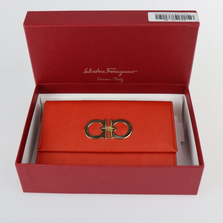 ル 年末のプロモーション Salvatore 二つ折り財布 フェラガモ サルヴァトーレ Ferragamo 小物