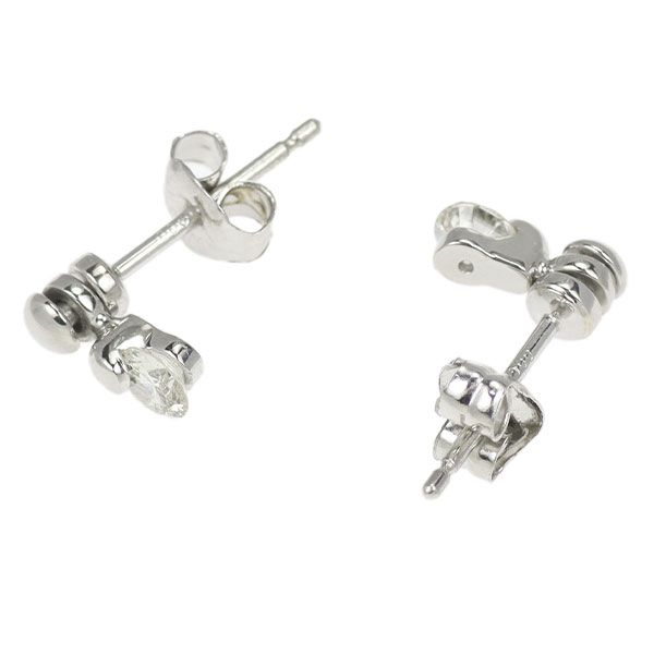 P t900 ダイヤモンド　ピアス PT900 計0.2ct ダイヤモンド 覆輪 ピアス – anybelle