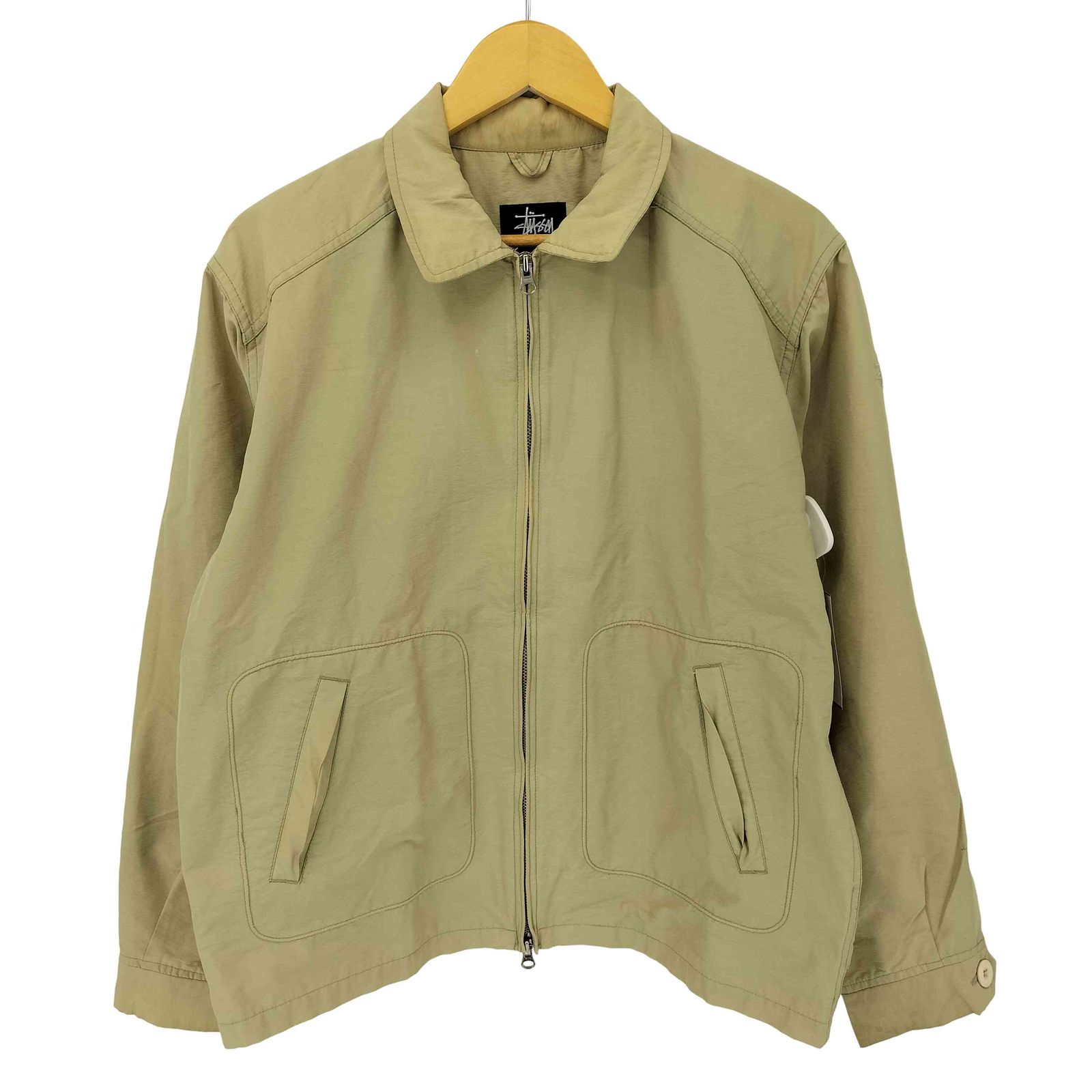 今季ブランド ステューシー Stussy 90S 紺タグ OLD ナイロンスポーツ ジャケット・アウター