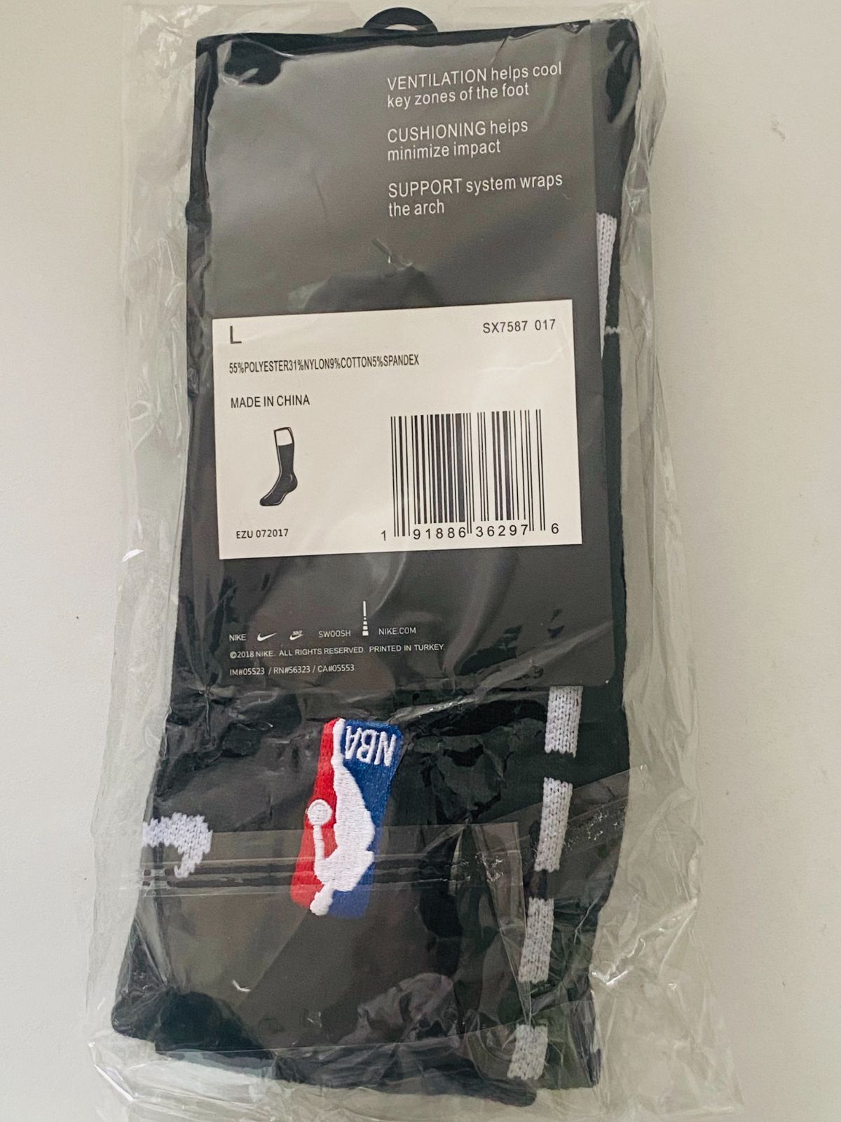 EUR42-46 Lサイズ NBA NIKE EliteSocks Pro エリート ソックス