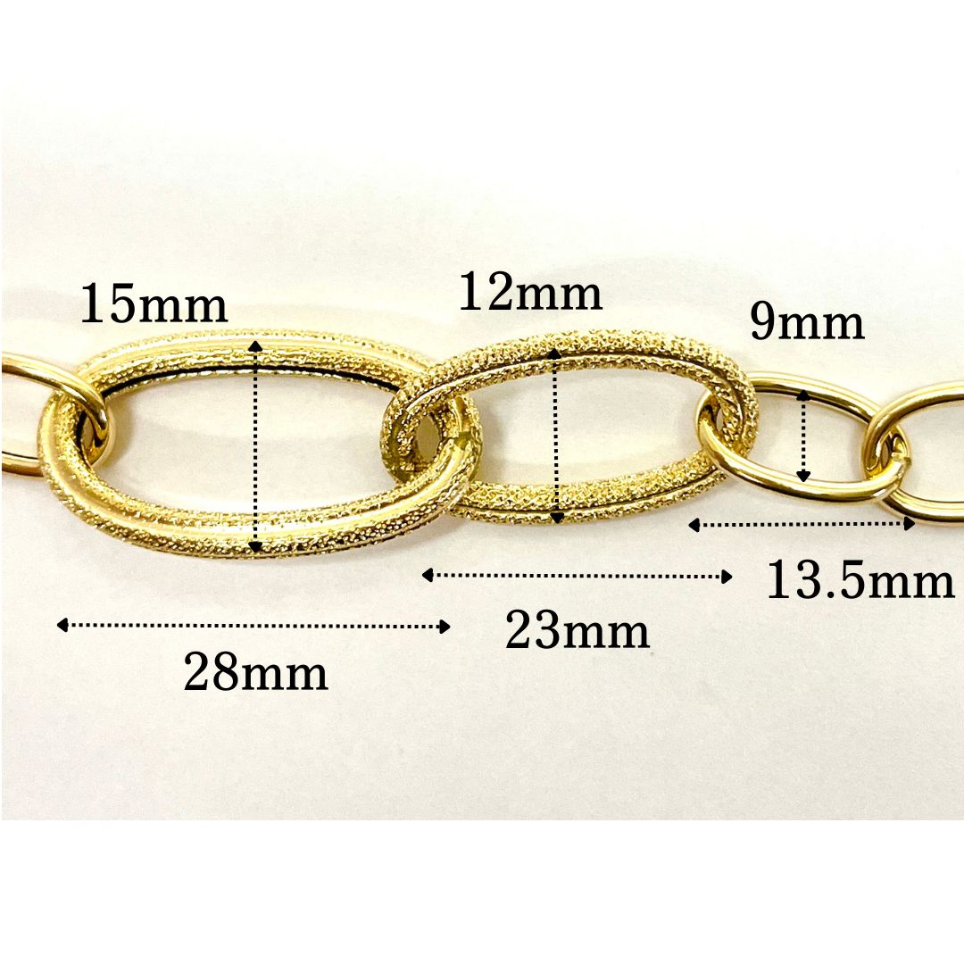 金製 18金 k18 pt850ツイストチェーン ブレスレット