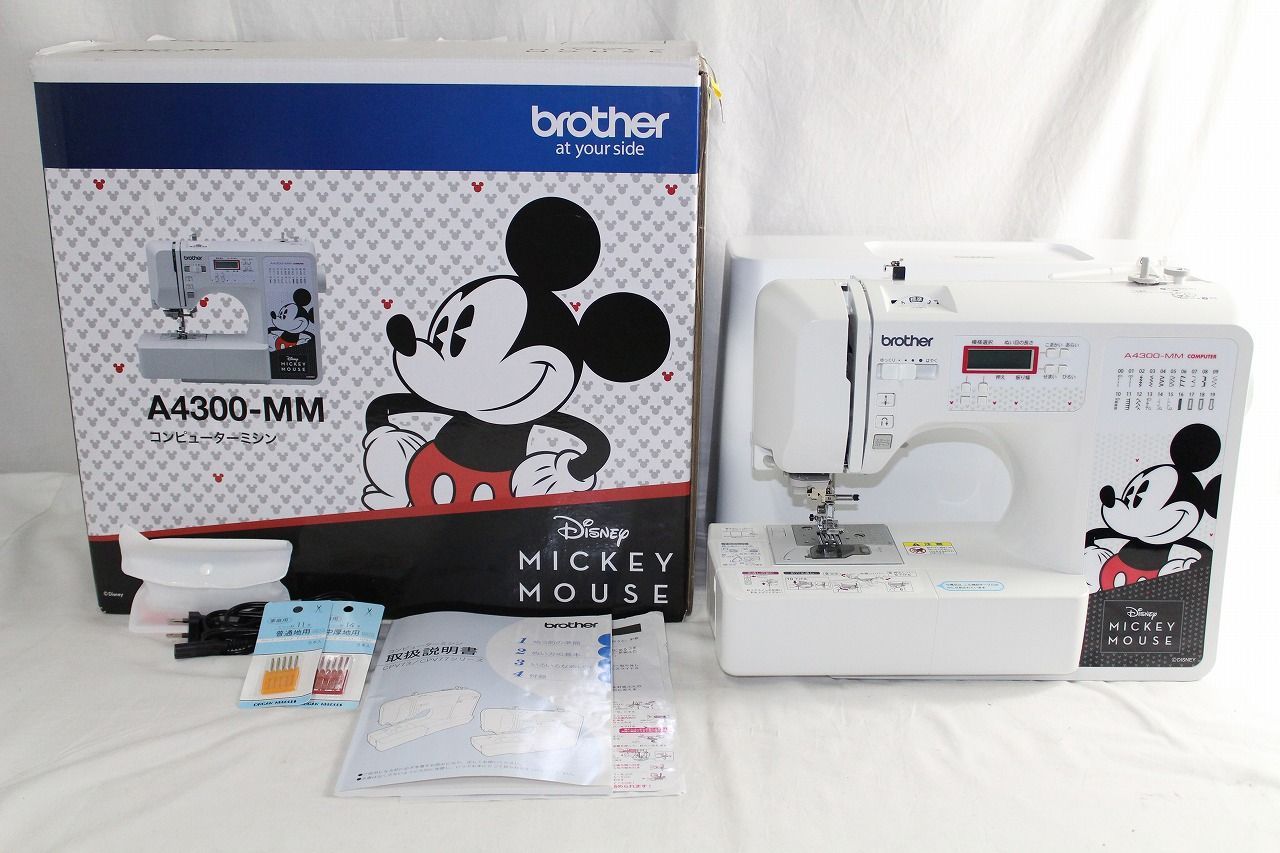 ◇brother ブラザー コンピューターミシン A4300-MM Disney ディズニー - メルカリ