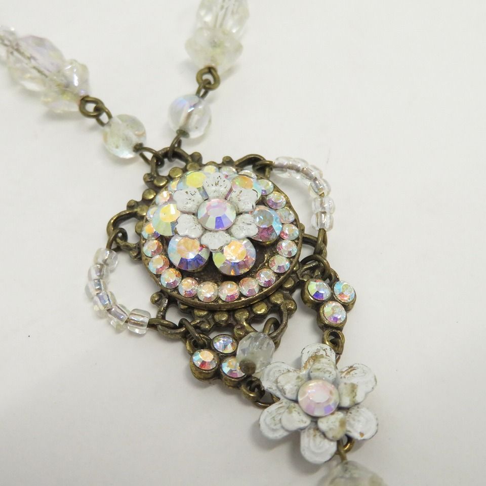 Michal Negrinミハエルネグリン 綺麗なお花のネックレス Wedding