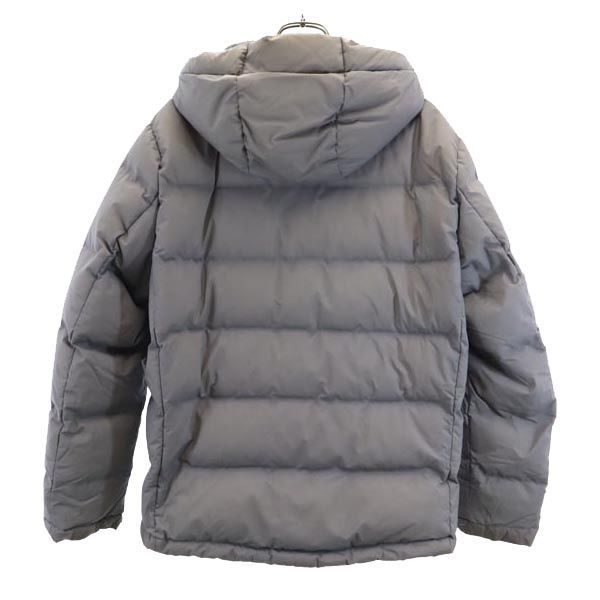 ユニクロ シームレス ダウンジャケット L グレー系 UNIQLO フード