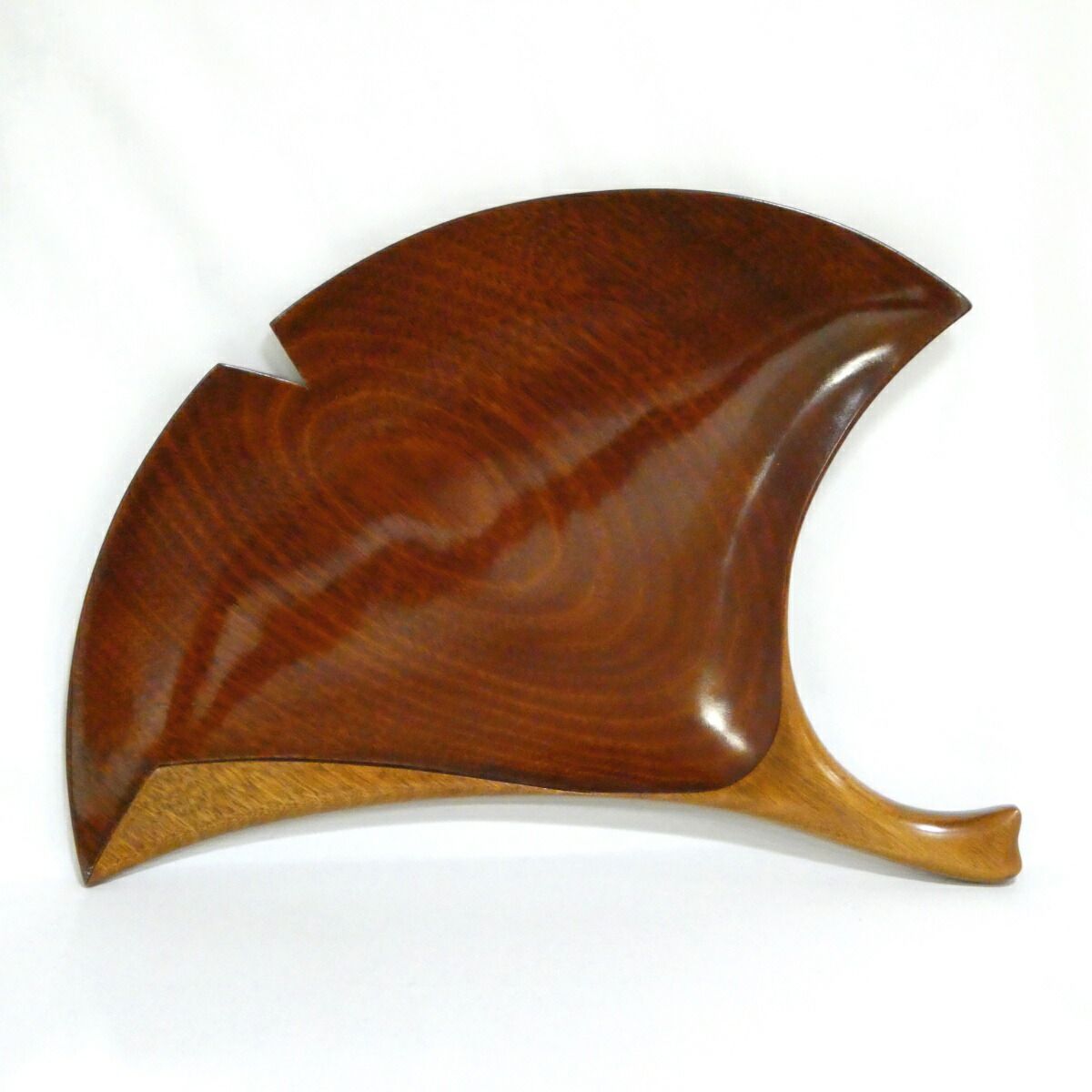 十月の特売品 香川県塗師 篠原如雪作 銀杏盆 茶道具